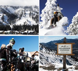 Photos: Big Bear Mountain Resorts (top); Jason Stone (bottom)