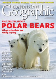 Canadian Geographic Magazine Cover