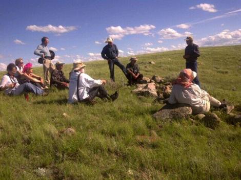 Wes Olson Margaret Atwood photo by Gord Vaadeland